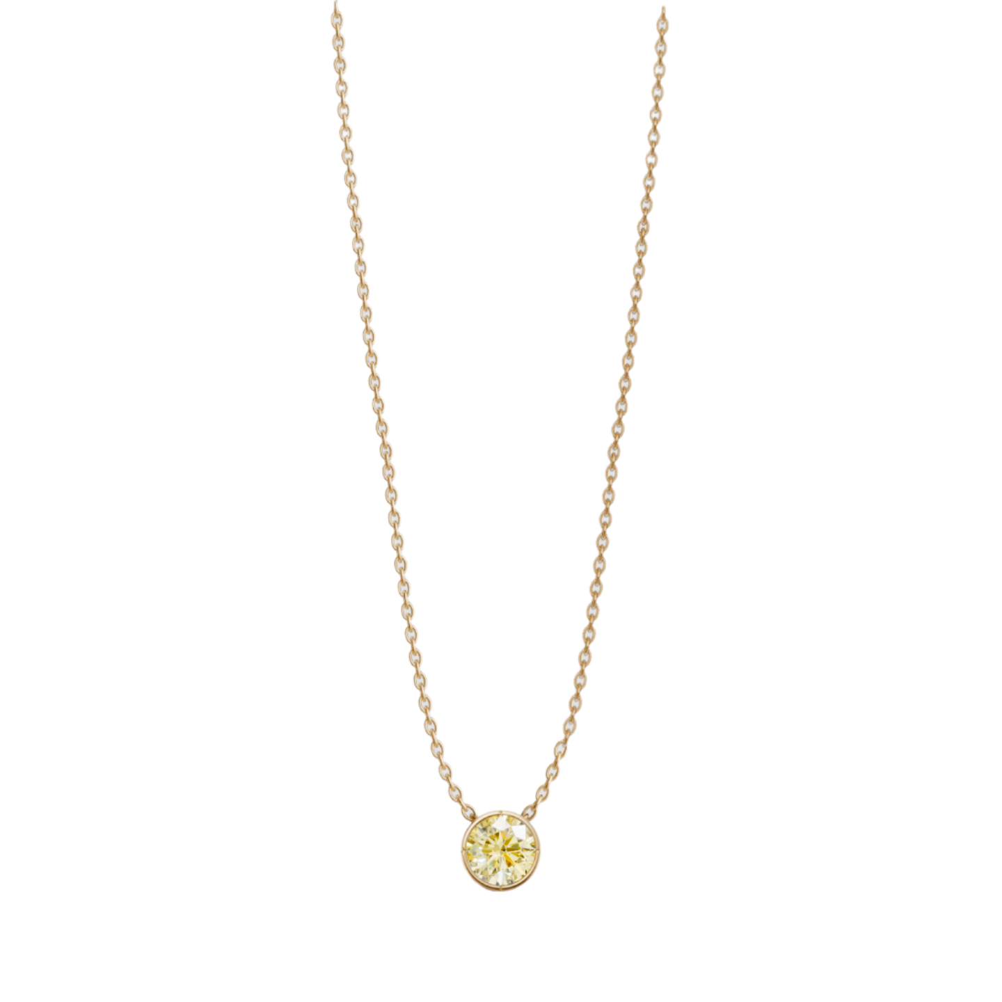 Birthstone Bezel Pendant