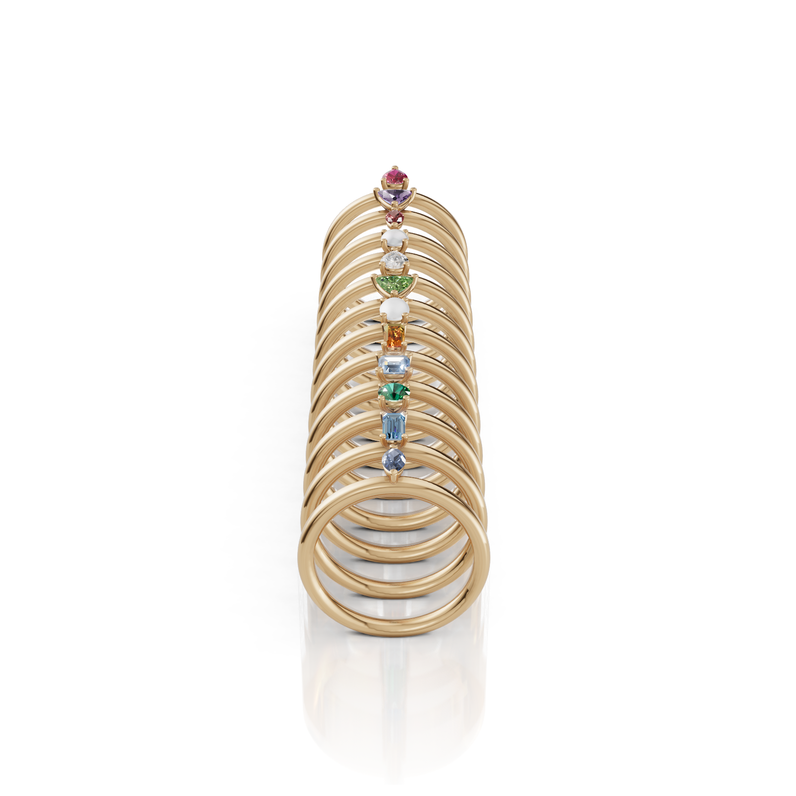 Birthstone Stack