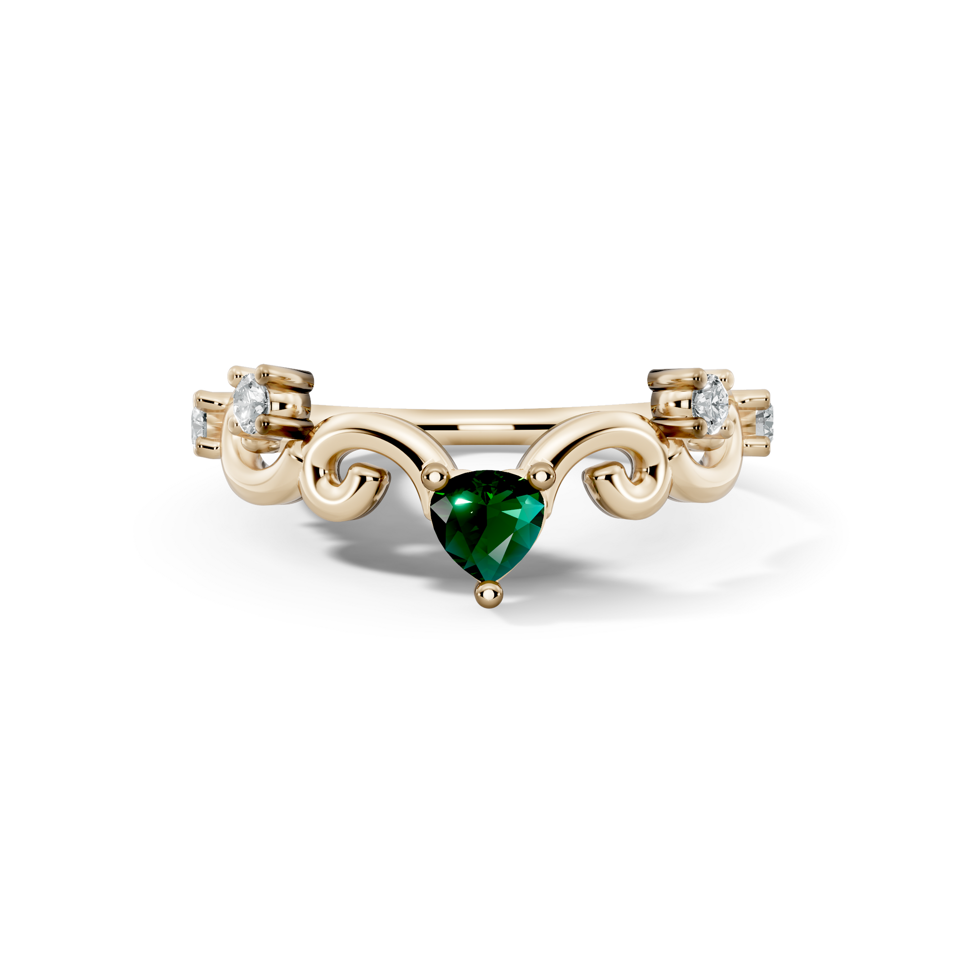 Birthstone Dainty Ring