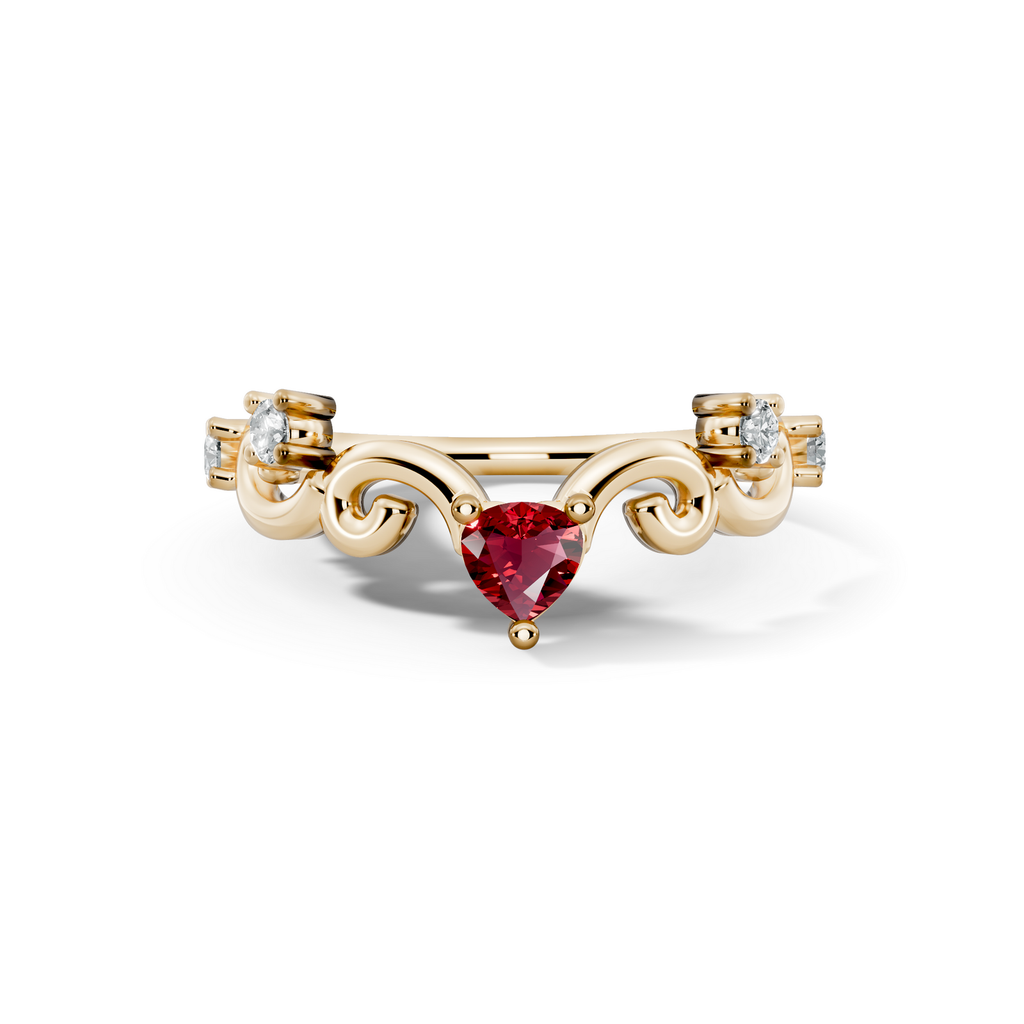 Birthstone Dainty Ring