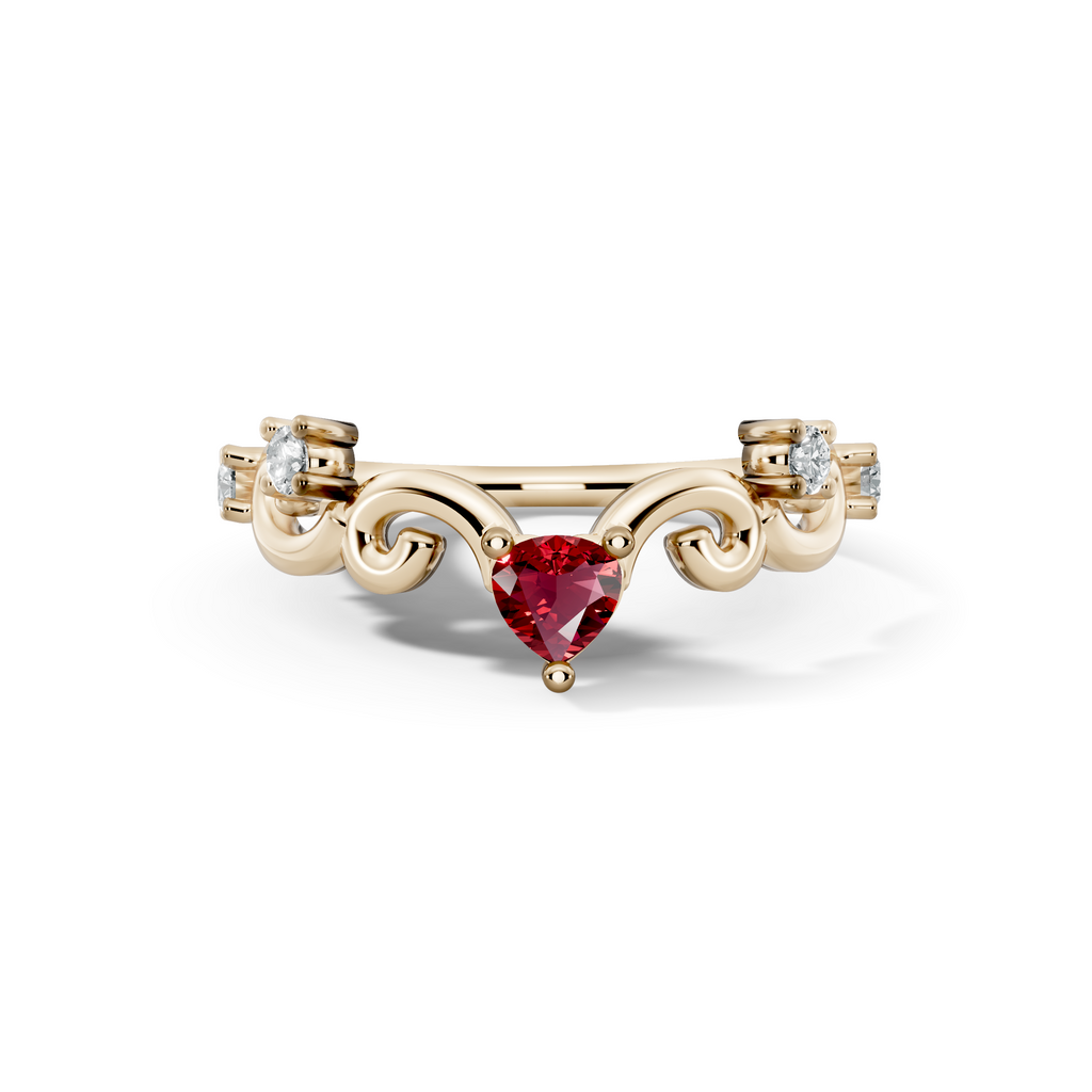 Birthstone Dainty Ring
