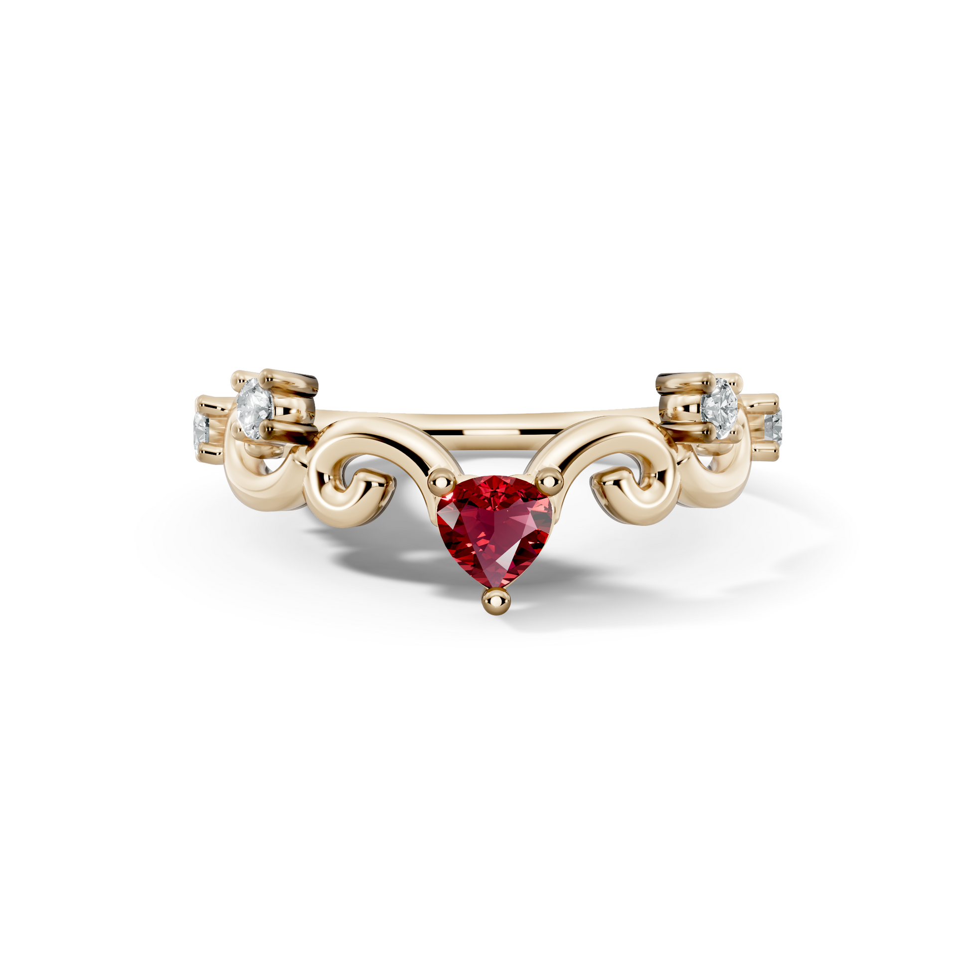 Birthstone Dainty Ring
