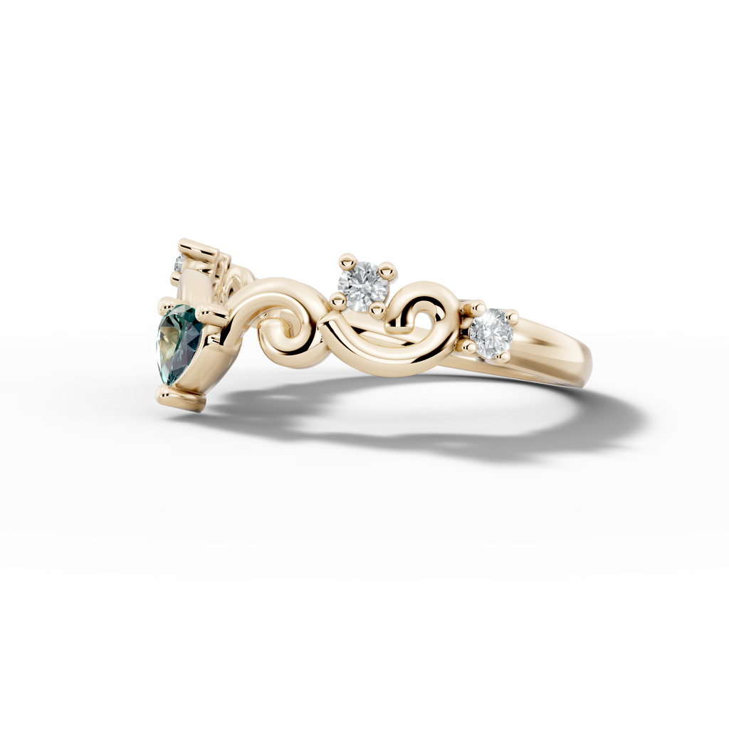 Birthstone Dainty Ring
