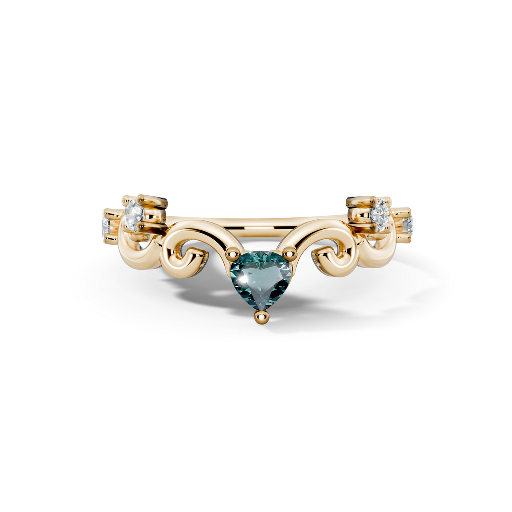Birthstone Dainty Ring