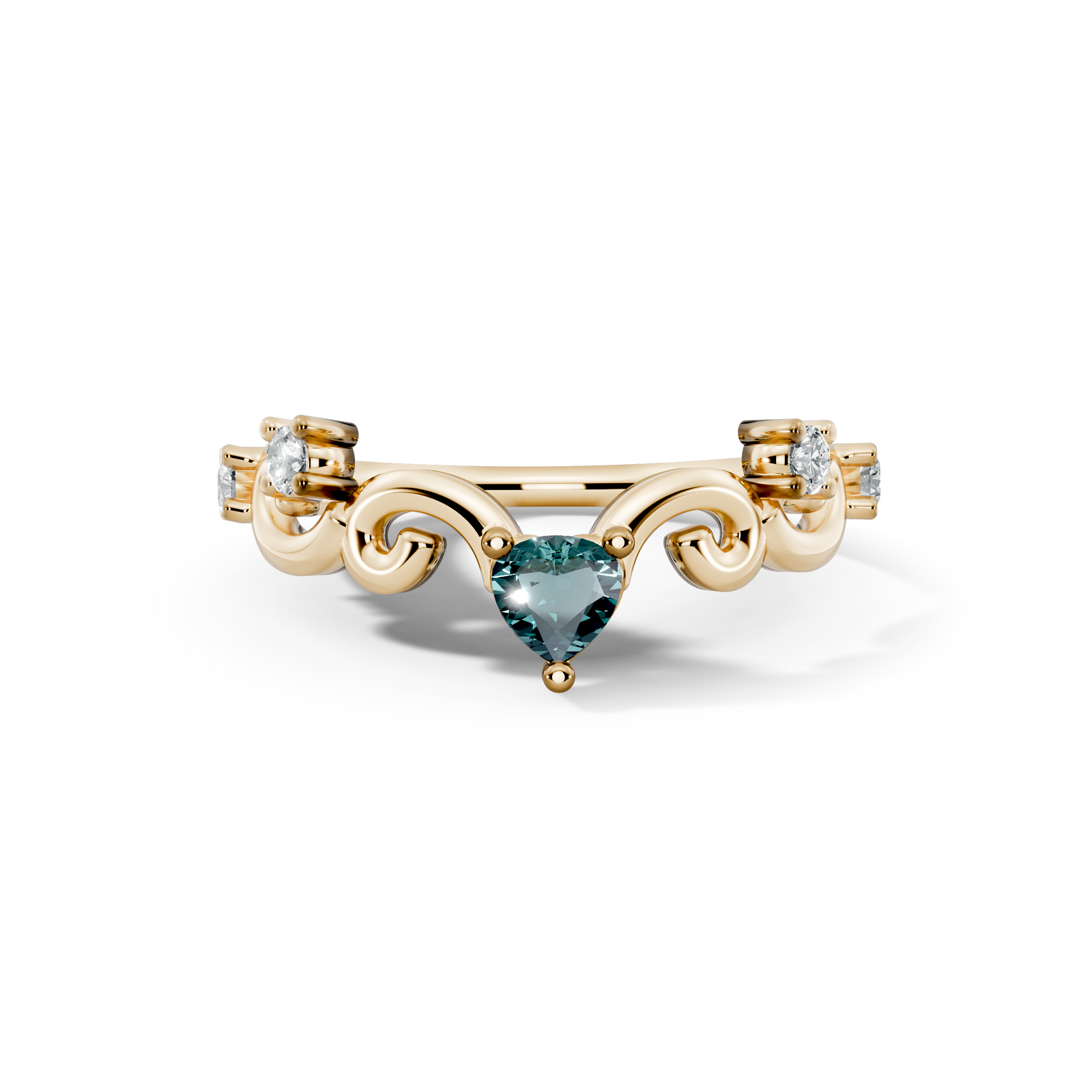 Birthstone Dainty Ring