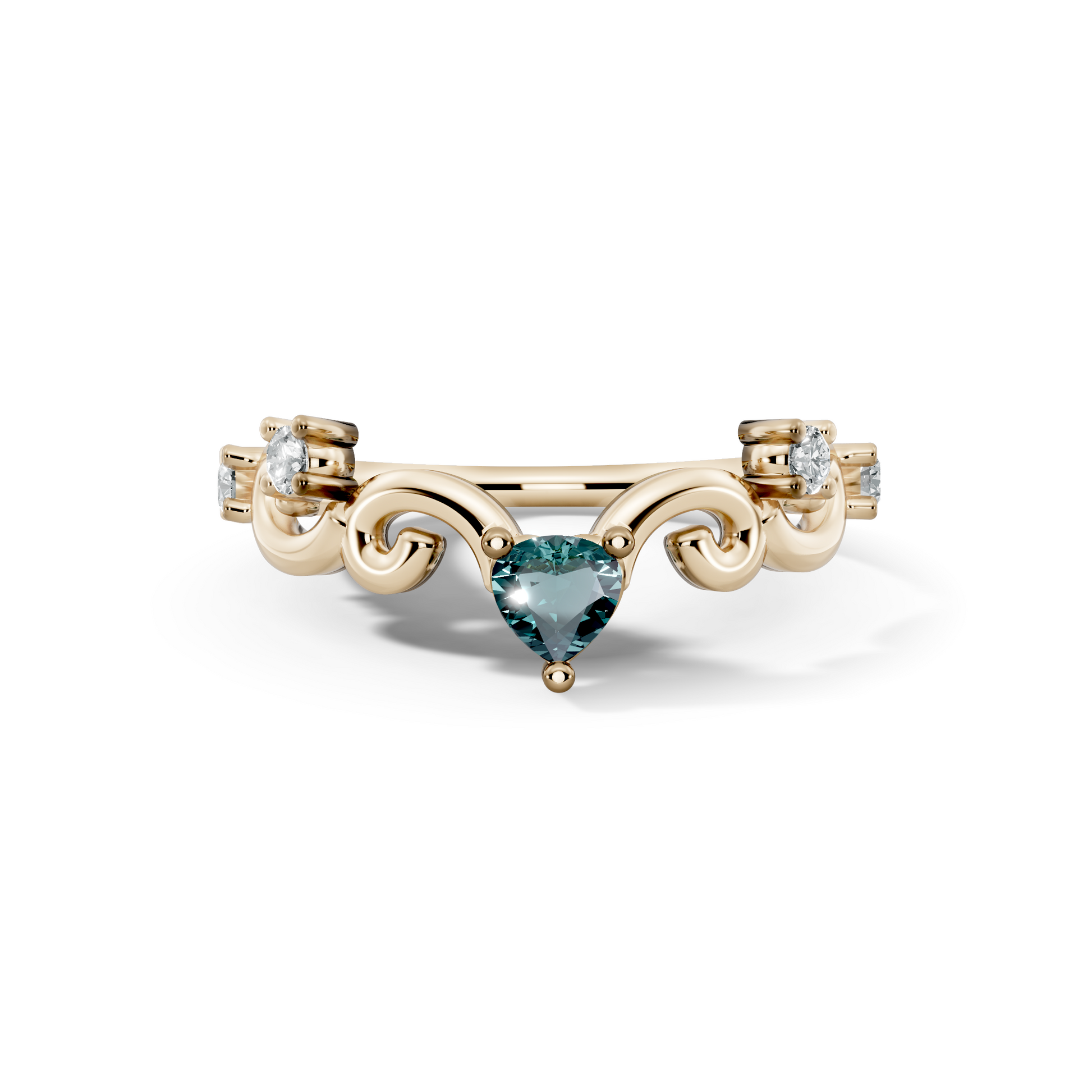 Birthstone Dainty Ring