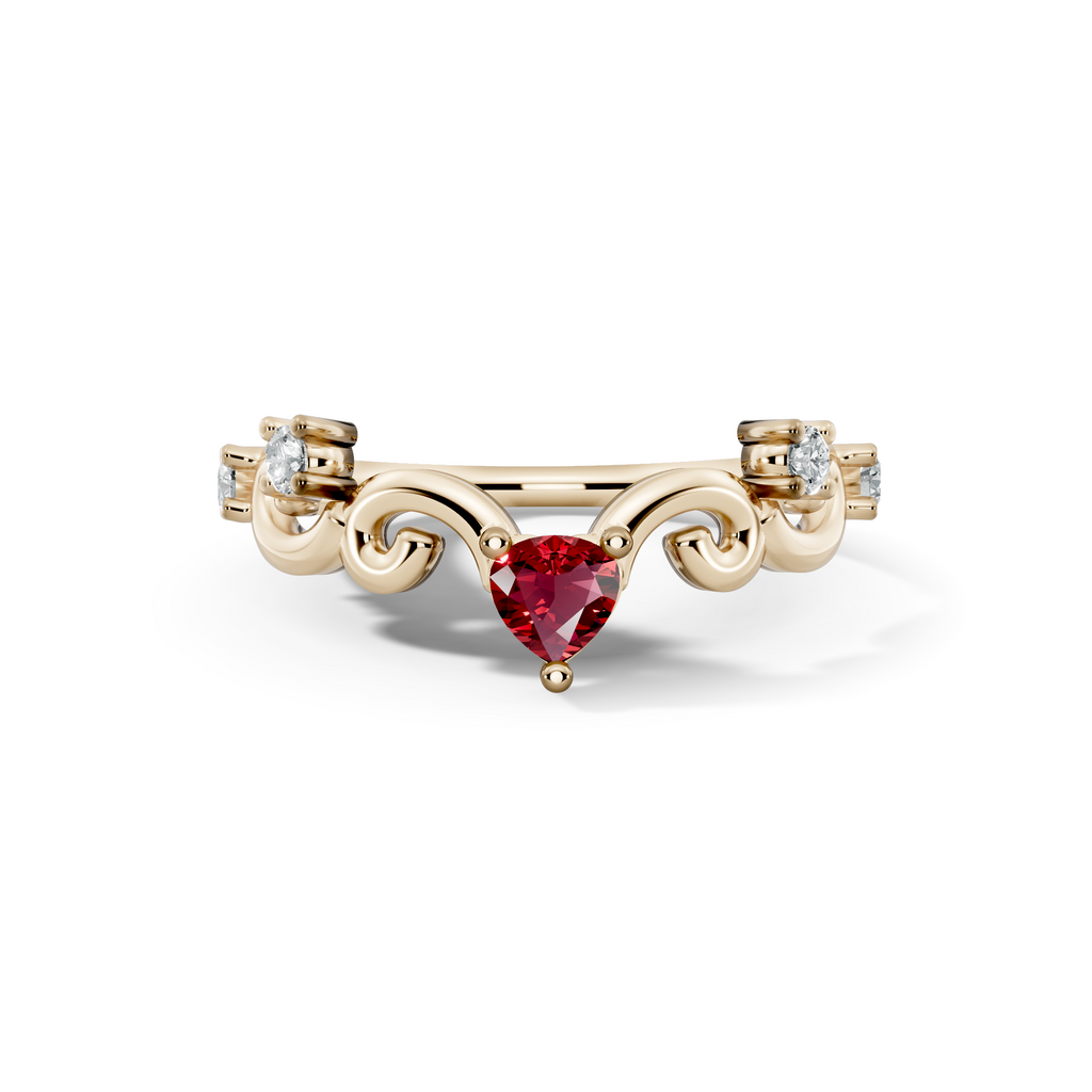Birthstone Dainty Ring