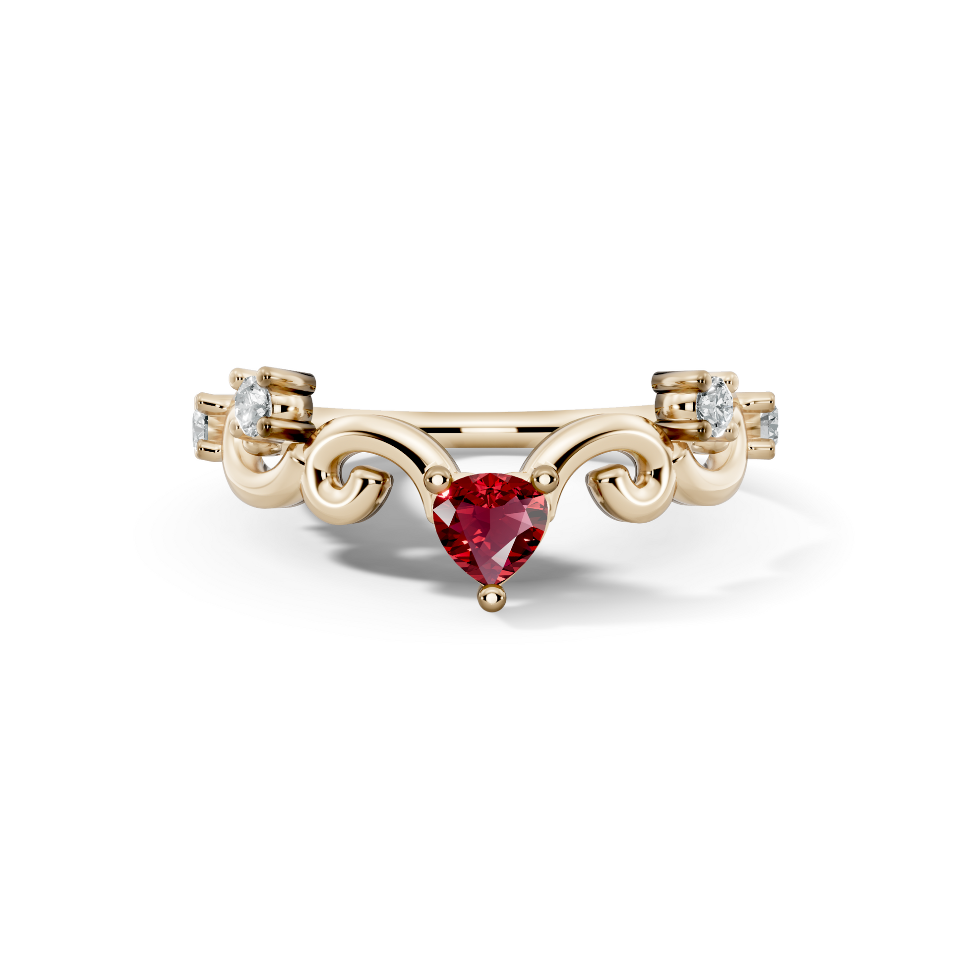 Birthstone Dainty Ring