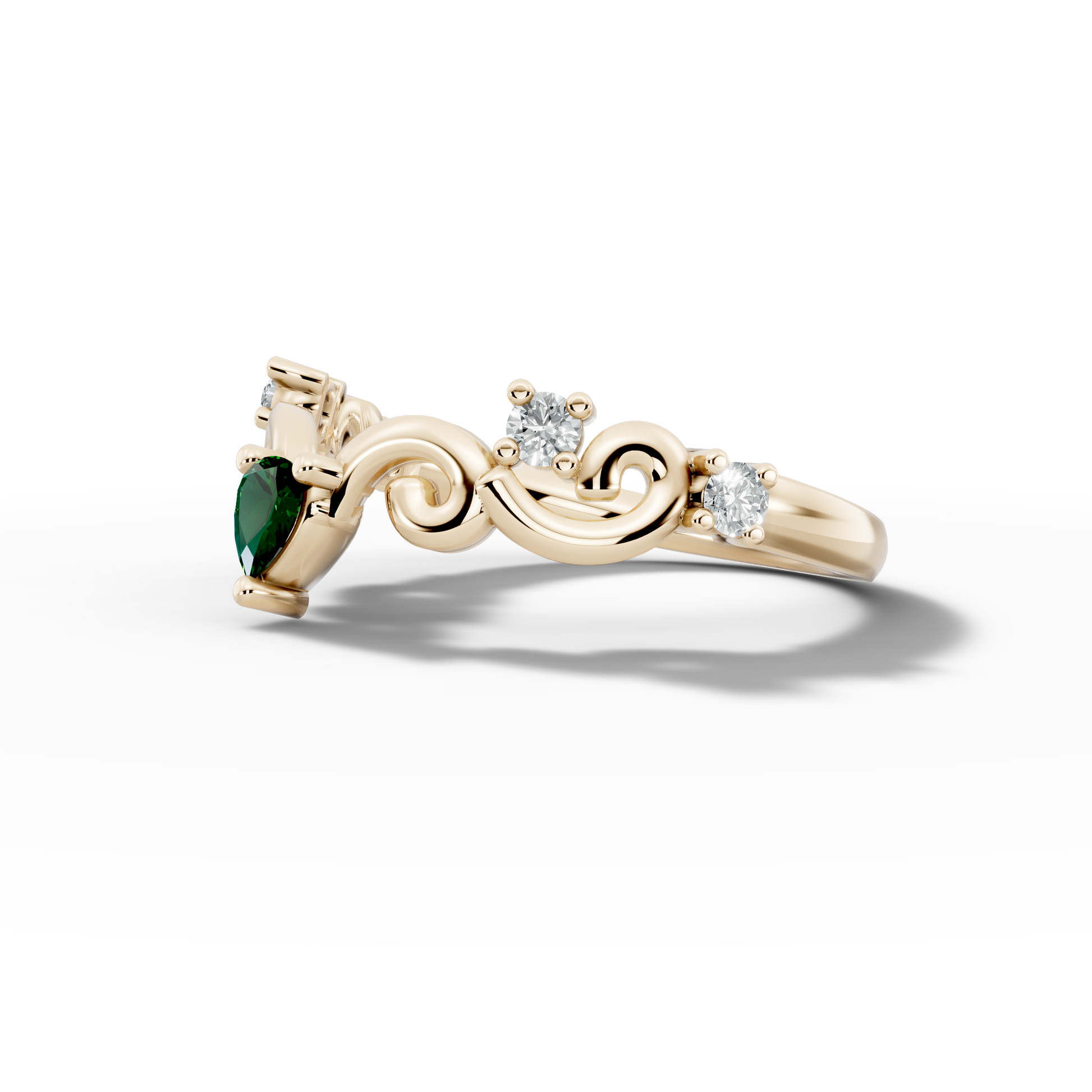 Birthstone Dainty Ring