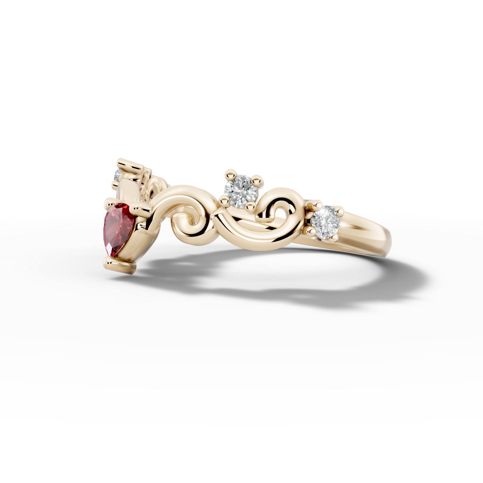 Birthstone Dainty Ring