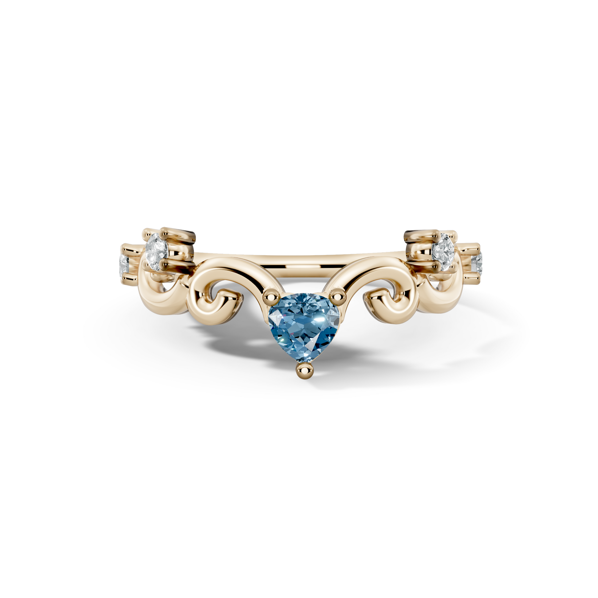 Birthstone Dainty Ring