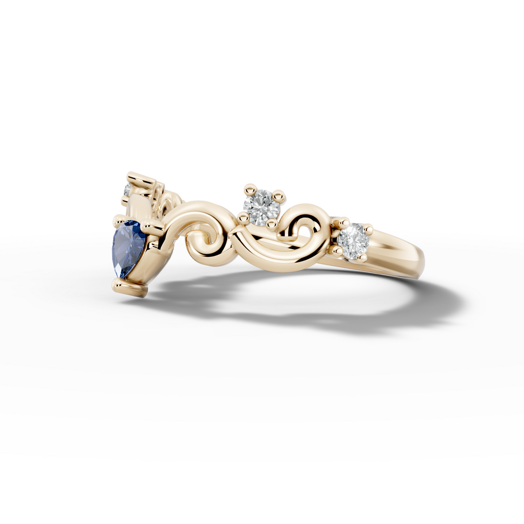 Birthstone Dainty Ring