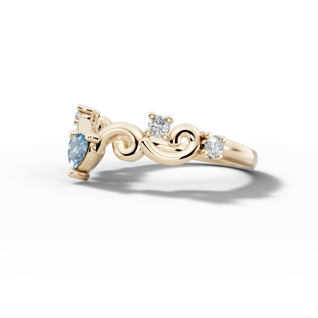 Birthstone Dainty Ring