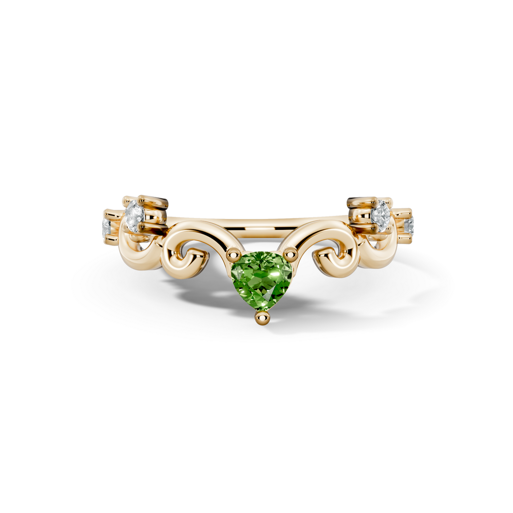 Birthstone Dainty Ring