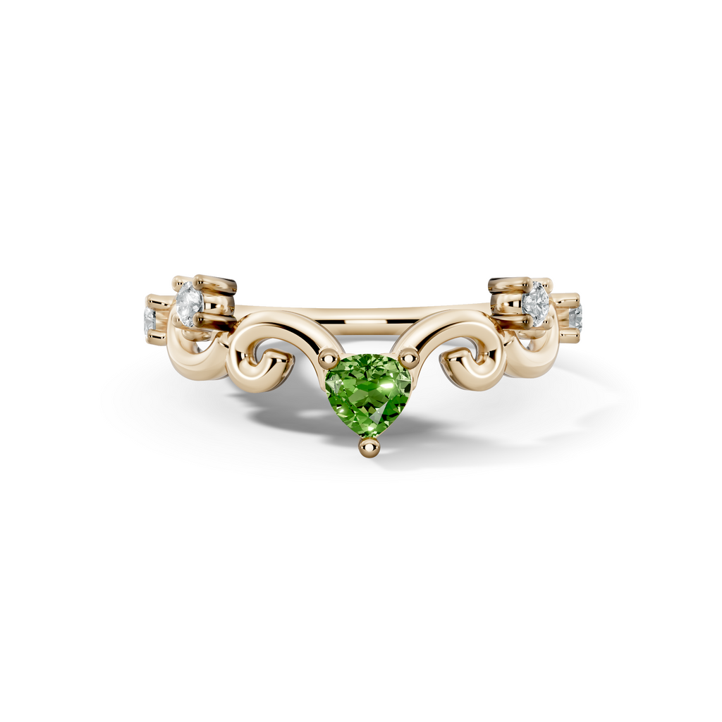 Birthstone Dainty Ring