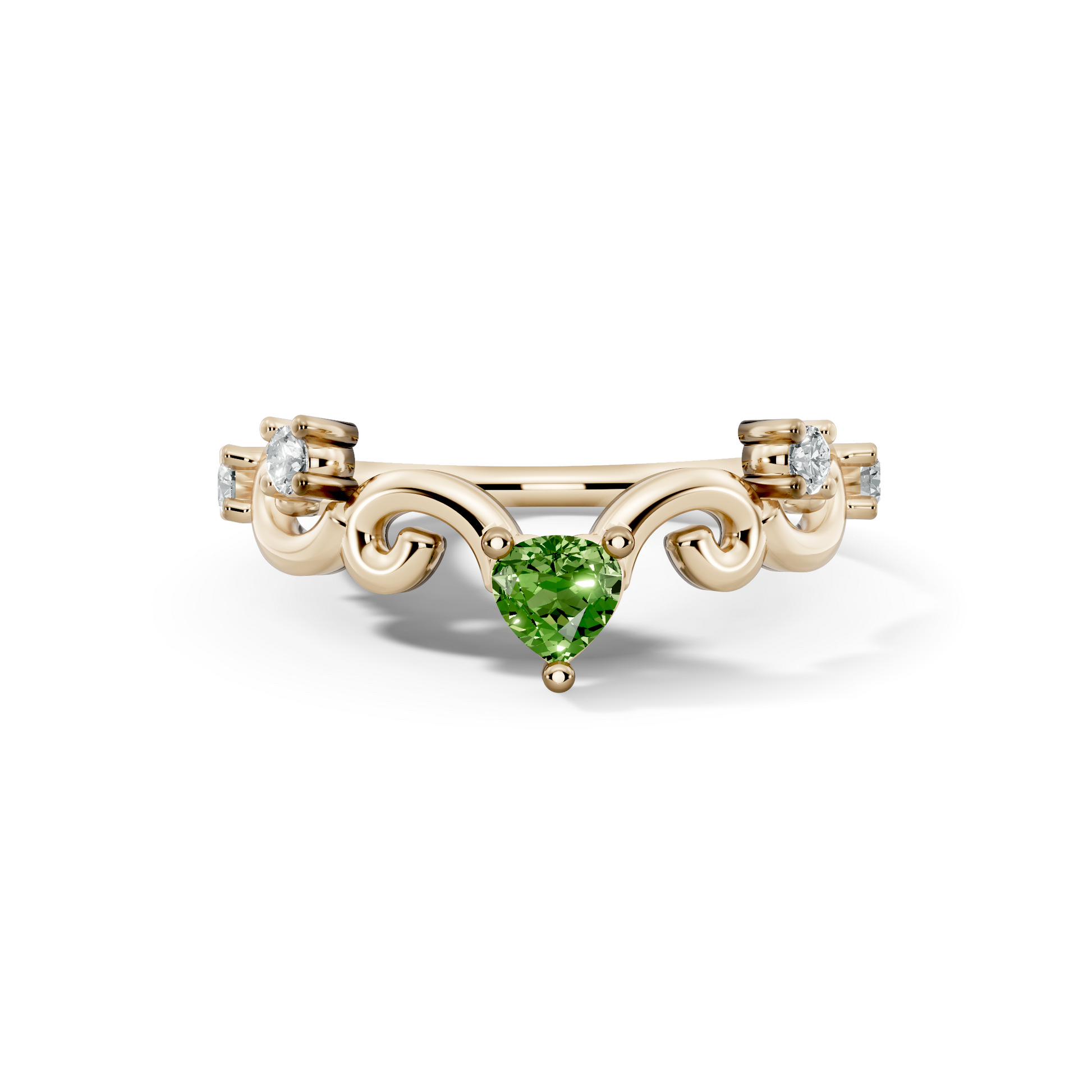 Birthstone Dainty Ring