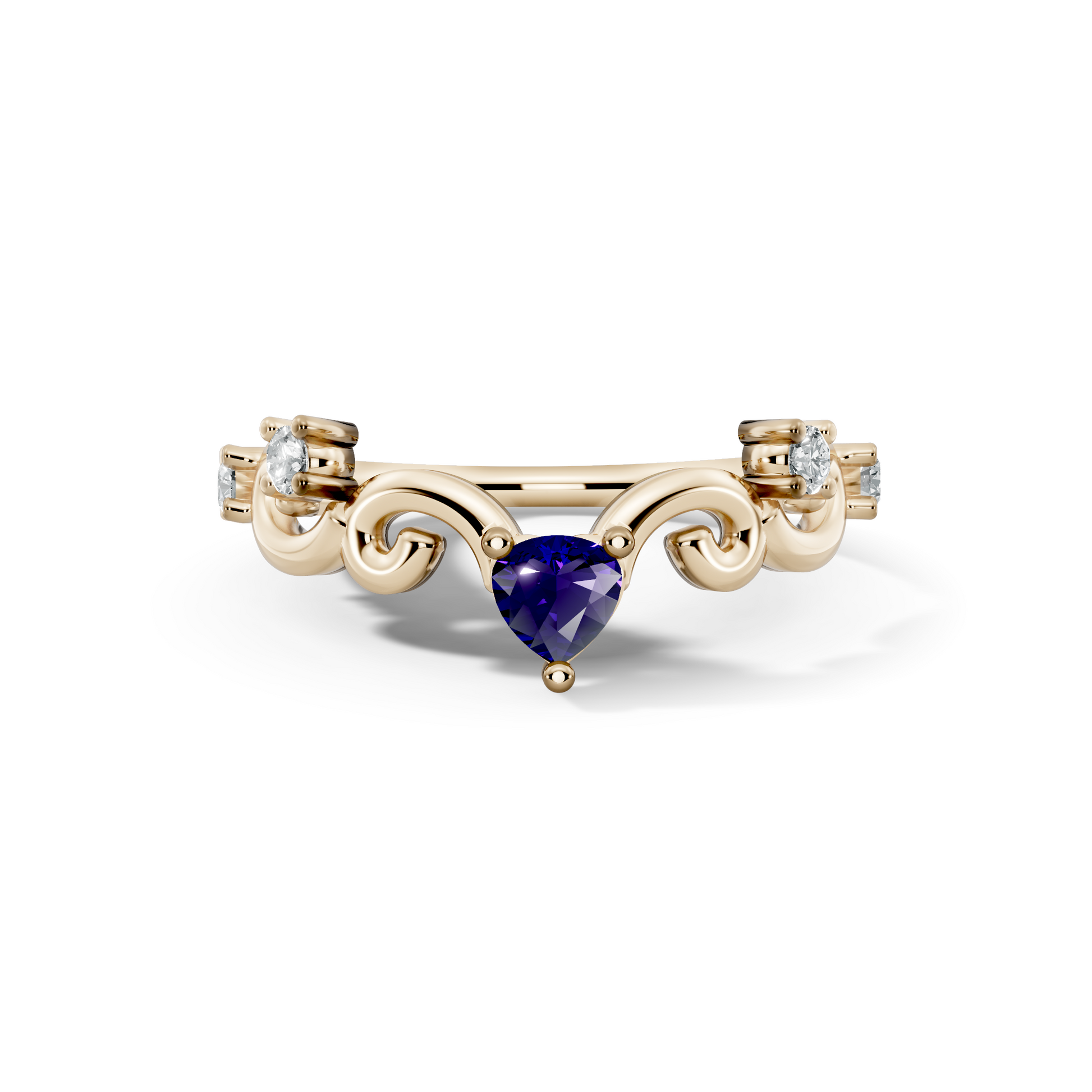 Birthstone Dainty Ring