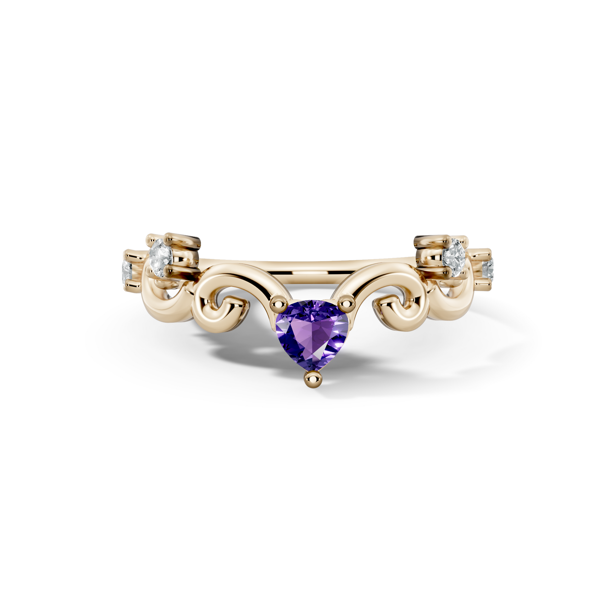 Birthstone Dainty Ring