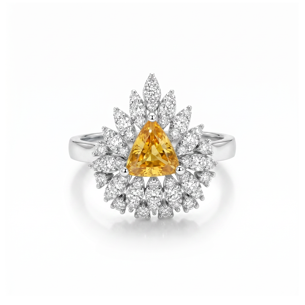 Solana Yellow Sapphire Ring