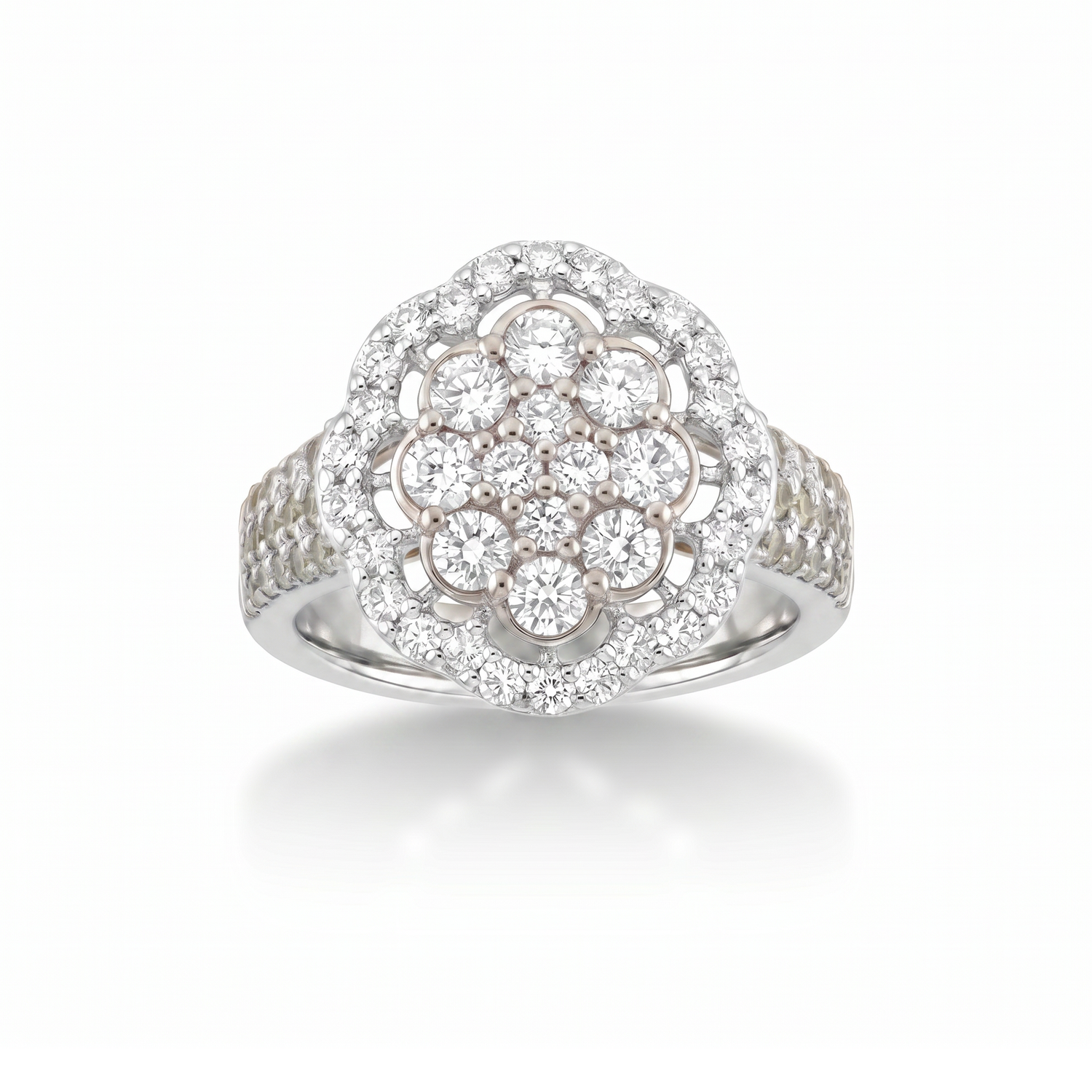 Elodie Floral Cocktail Ring