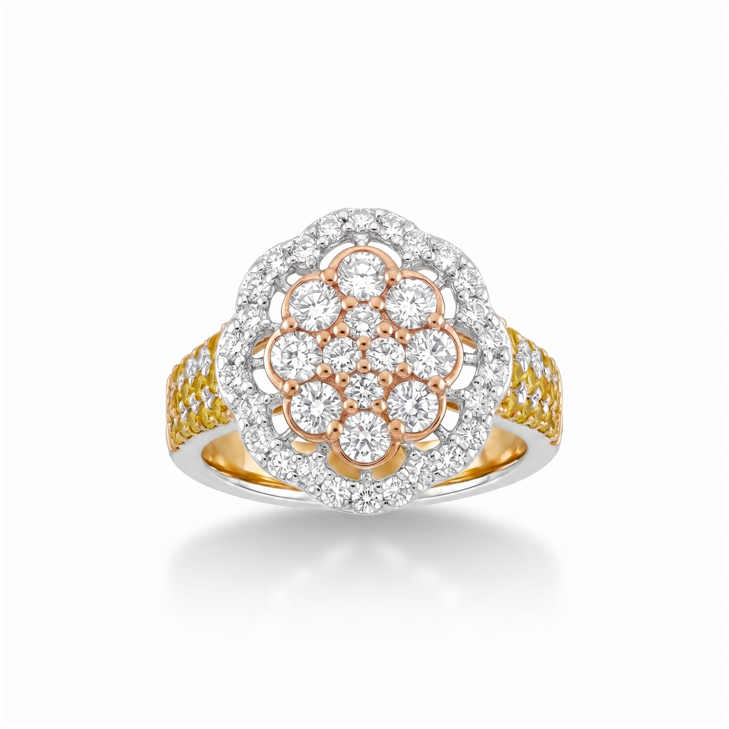 Elodie Floral Cocktail Ring