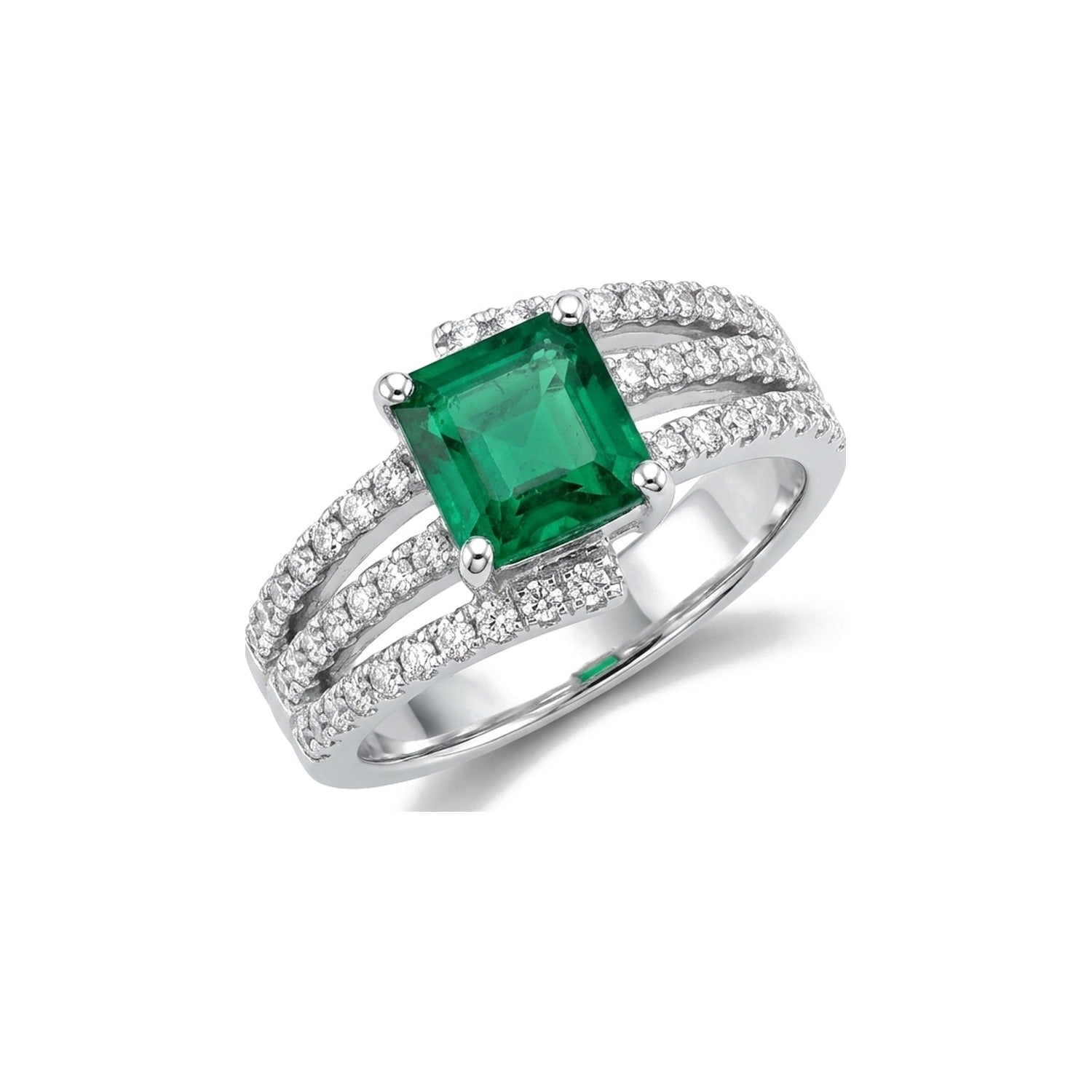 Sylvia Emerald Ring