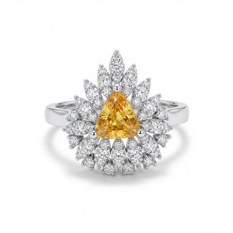 Solana Yellow Sapphire Ring