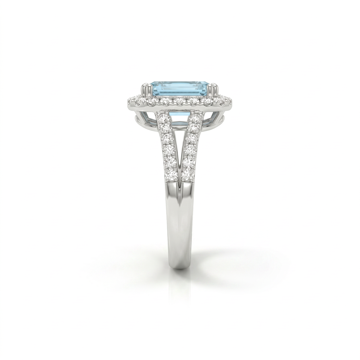 Azzura Emerald Cut Ring