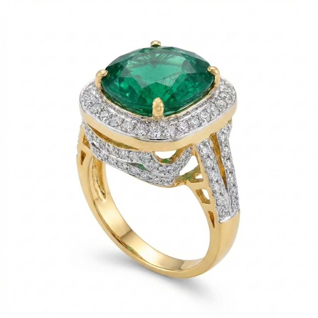 Cushion Cocktail Ring