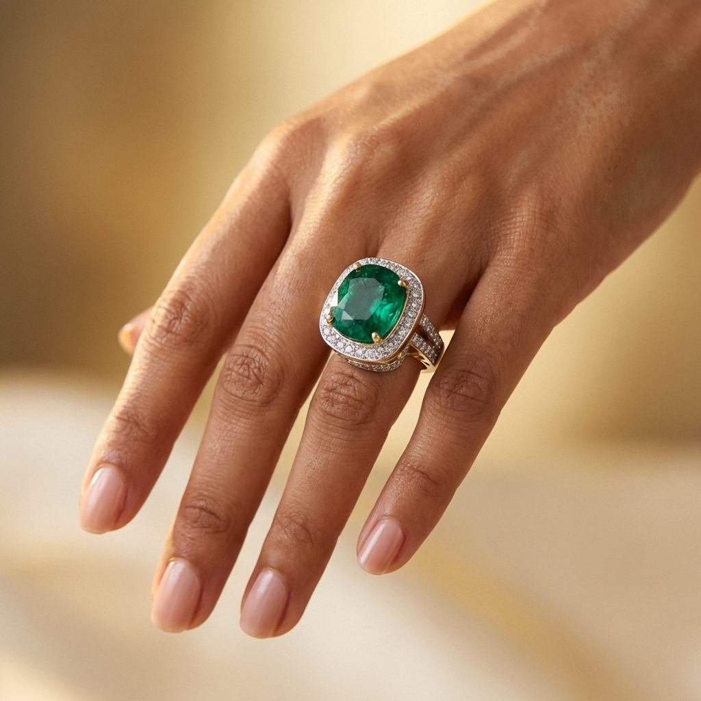 Cushion Cocktail Ring