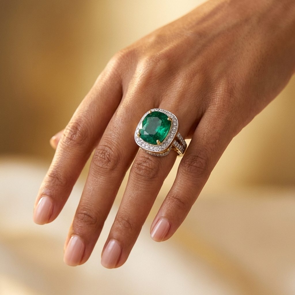 Cushion Cocktail Ring